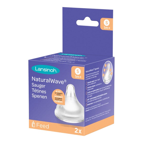 Lansinoh Naturalwave Sauger S 2 St