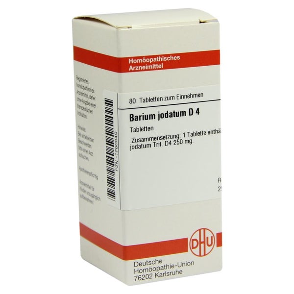 Barium Jodatum D 4 Tabletten 80 St