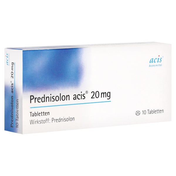 Prednisolon ACIS 20 mg Tabletten 10 St