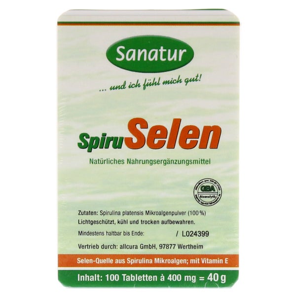 Selen Hefefrei Tabletten 100 St