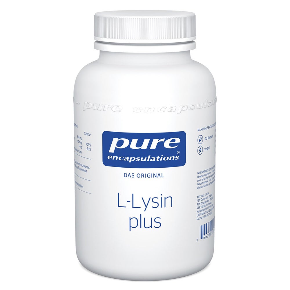 Pure Encapsulations L-Lysin Plus 90 Kapseln