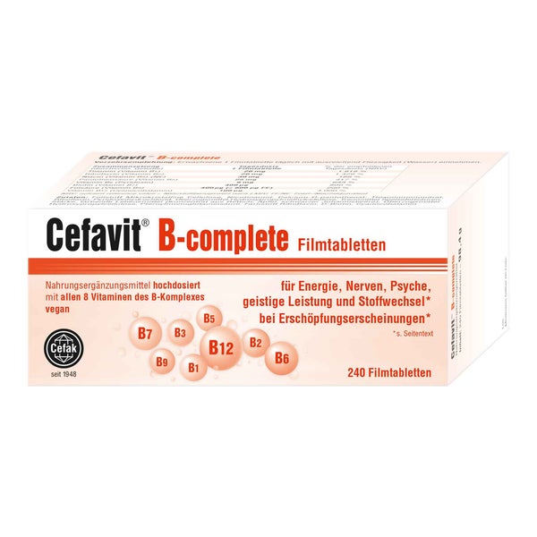 Cefavit B-complete Filmtabletten 240 St