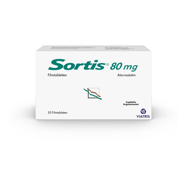 Sortis 80 mg Filmtabletten 50 St