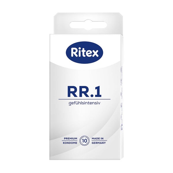 RR.1 gefühlsecht ohne Latexgeruch 10 Kondome (10 Kondome) 10 St