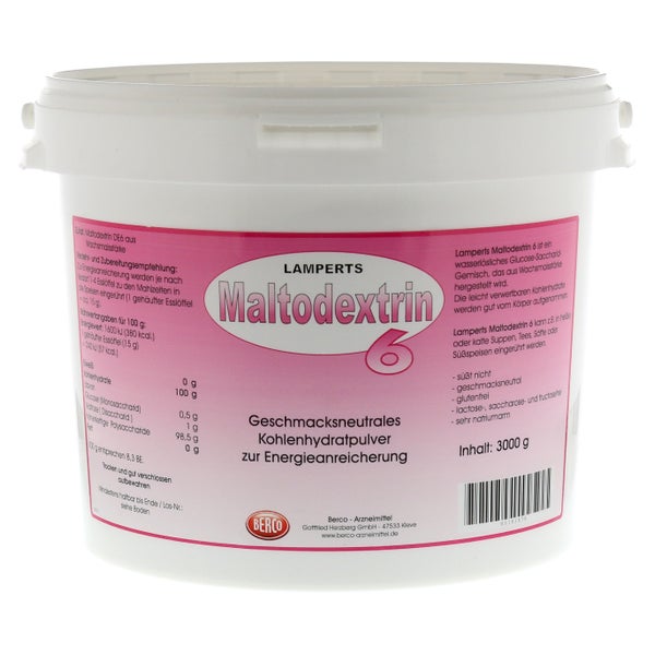 Maltodextrin 6 Lamperts Pulver 3000 g