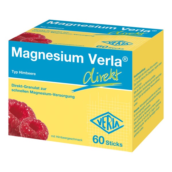 Magnesium Verla Direkt Himbeere Granulat 60 St