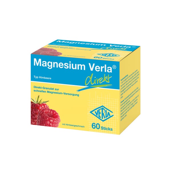 Magnesium Verla Direkt Himbeere Granulat 60 St