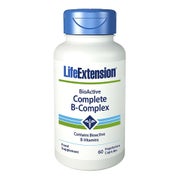 Vitamin B Complex Bioactive Veg Kps Lef 60 St