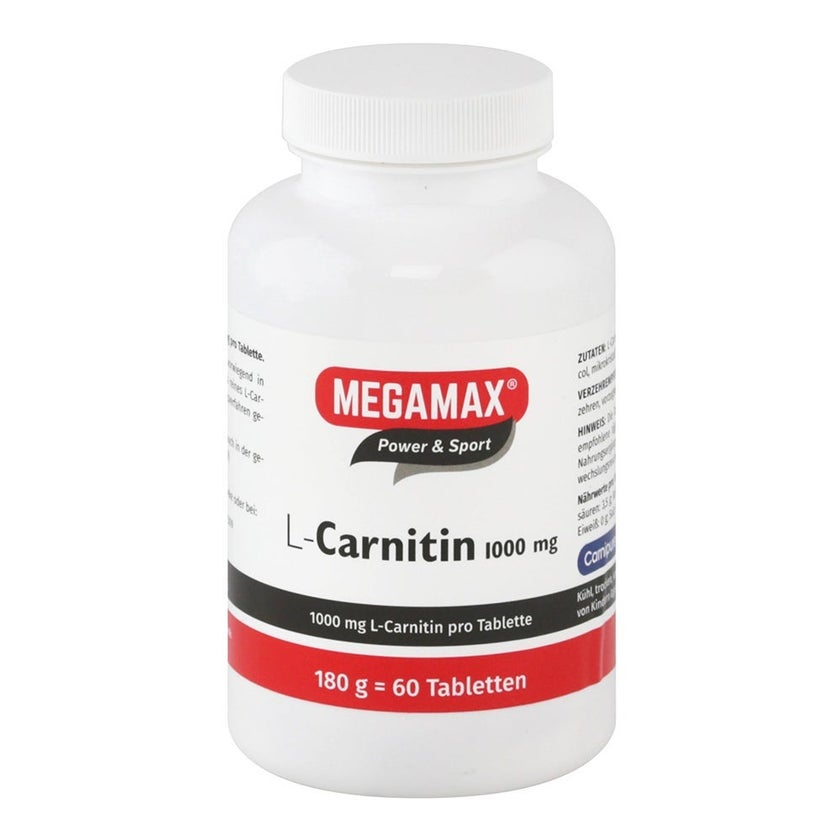 MEGAMAX® L-Carnitin 1.000 mg 60 St