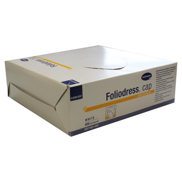 Hartmann Foliodress cap Comfort Universal OP-Hauben (100 Stck.) - weiß 100 St