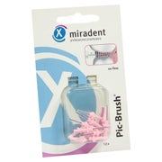 Miradent Interdentalbürsten Pic-Brush Ersatzbürsten xx-fine rosa 12 St