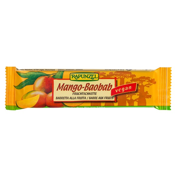 Fruchtschnitte Mango Baobab 40 g
