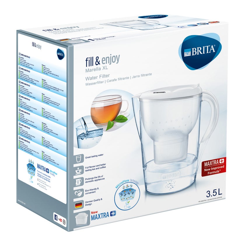 BRITA fill & enjoy Wasserfilter Marella XL weiß 1 St