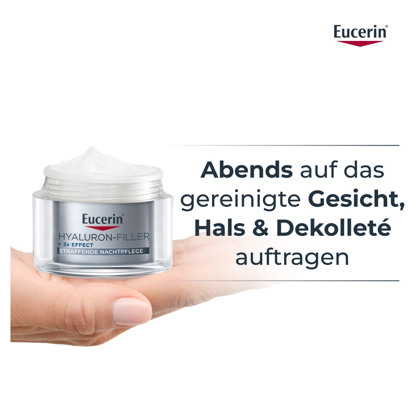 Eucerin Hyaluron-Filler + 3x Effect Straffende Nachtpflege 50 ml