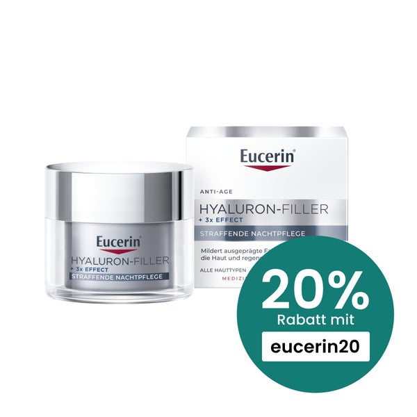 Eucerin Hyaluron-Filler + 3x Effect Straffende Nachtpflege 50 ml