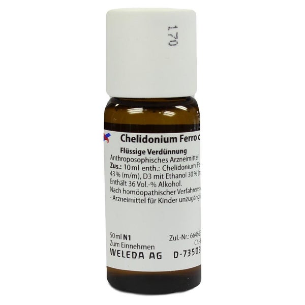 Chelidonium Ferro Cultum D 3 Dilution 50 ml