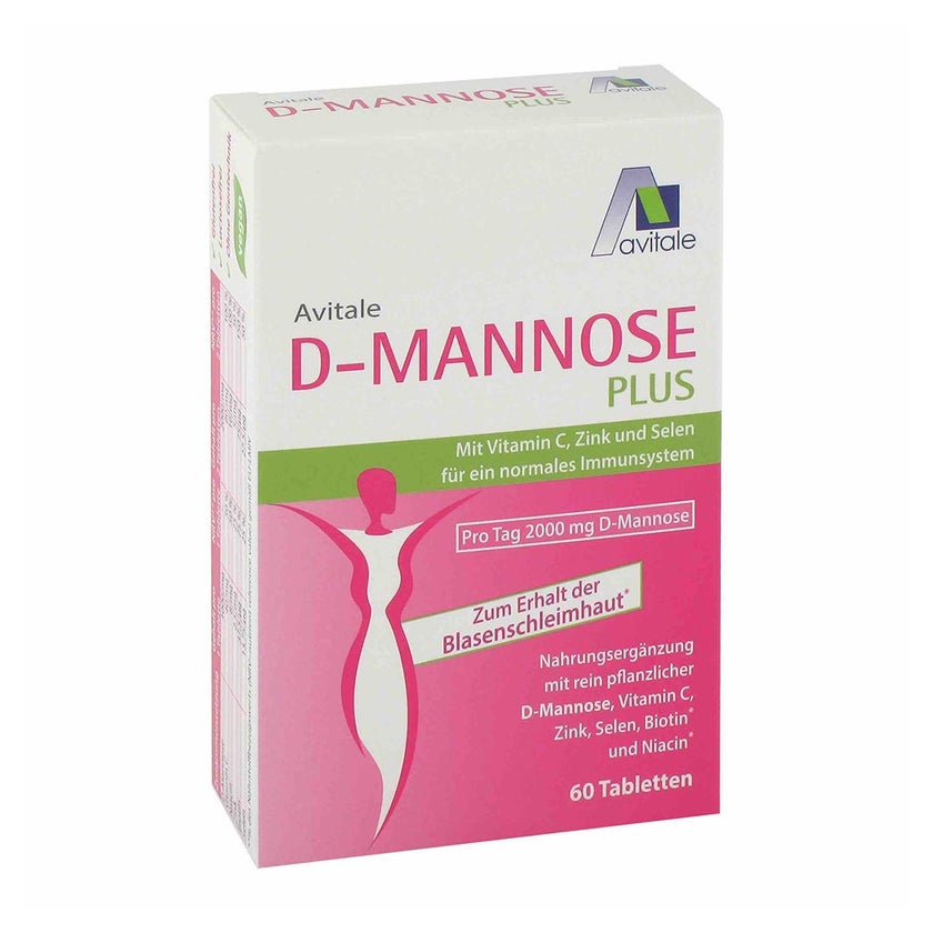 Avitale D-Mannose Plus Tabletten 60 St
