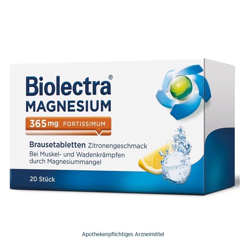 Biolectra MAGNESIUM 365 mg fortissimum 20 St