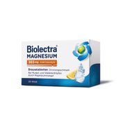 Produktabbildung: Biolectra Magnesium 365 mg fortissimum Zitrone Wadenkrämpfe 20 St