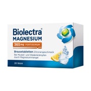 Produktabbildung: Biolectra Magnesium 365 mg fortissimum Zitrone Wadenkrämpfe 20 St