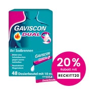 Produktabbildung: GAVISCON Dual Suspension 48X10 ml