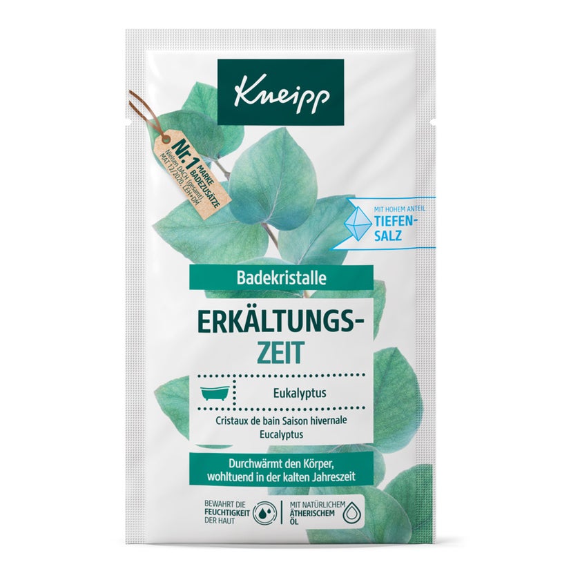 Kneipp Badekristalle Erkältungszeit Eukalyptus 60 g