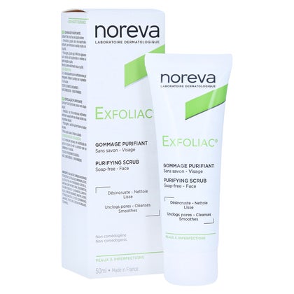 Gesichtspeeling Mit Reiskleie – 50 Ml Creme Für Weichere, Strahlende Haut | Mit Dattel-Extrakt & Hanföl