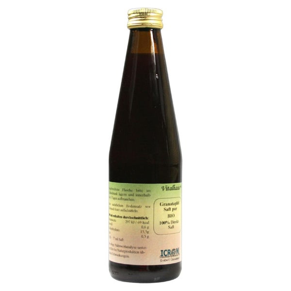 Granatapfel SAFT pur Bio Vitalhaus 330 ml