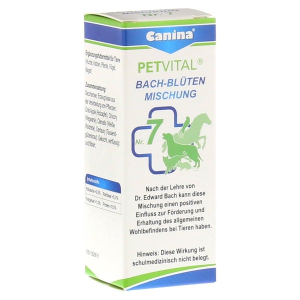Canina Petvital Bachblüten Nr. 7 - Entschlackung 10 g