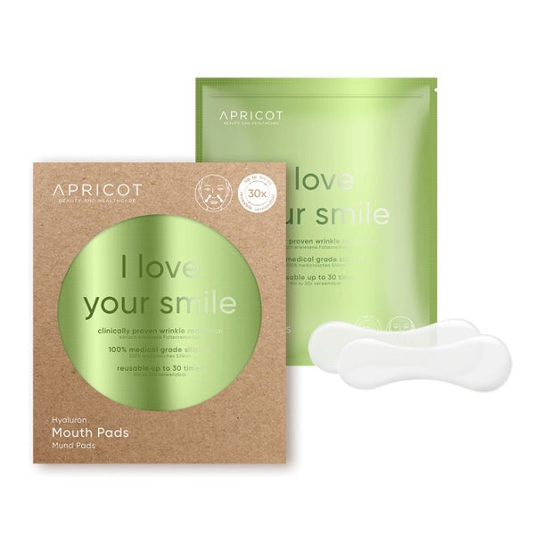APRICOT Mund Pads mit Hyaluron Faltenreduzierung - 30 Behandlungen 2 St