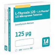 L-thyroxin 125-1a Pharma Tabletten 100 St