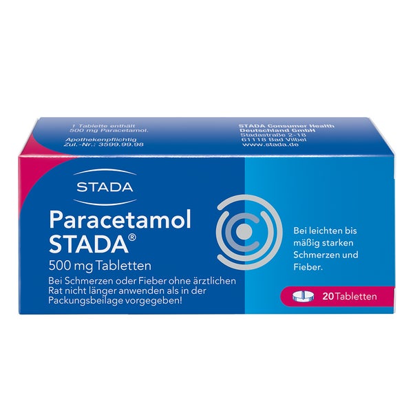 Paracetamol STADA 500 mg Tabletten 20 St