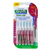 Produktabbildung: GUM Trav-ler 1,4mm Kerze pink Interdenta 6 St