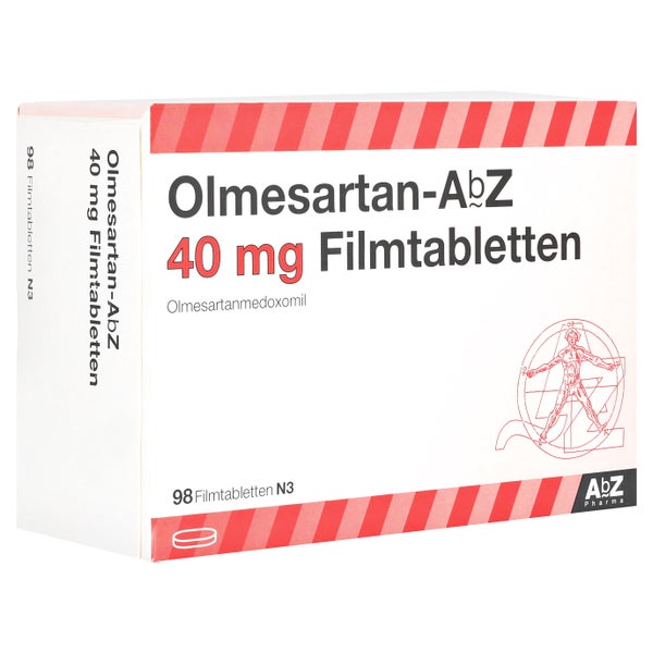 Olmesartan AbZ 40 mg Filmtabletten 98 St