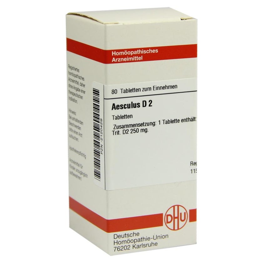 Aesculus D 2 Tabletten 80 St