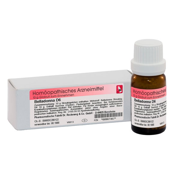 Dr. Reckeweg Belladonna D6 Globuli 10 g