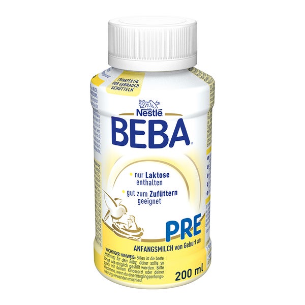 Nestlé BEBA Anfangsmilch PRE 6X200 ml