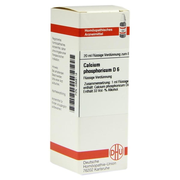 Calcium Phosphoricum D 6 Dilution 20 ml