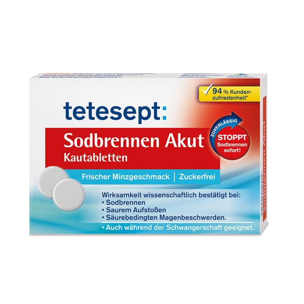 tetesept Sodbrennen Akut 20 St