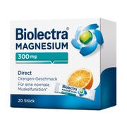 Produktabbildung: Biolectra Magnesium 300 mg Direct Orange vegan & zuckerfrei 20 St
