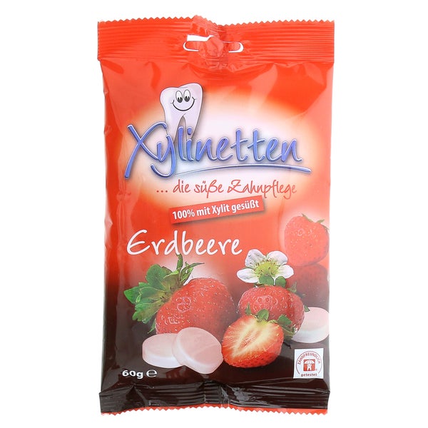 Xylinetten Erdbeere Bonbons 60 g