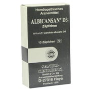 Produktabbildung: Albicansan D 3 Zäpfchen 10 St