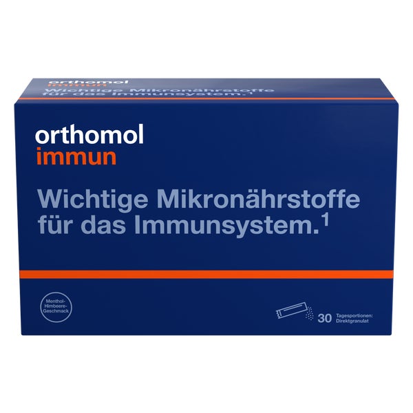 Orthomol Immun Direktgranulat Menthol-Himbeere 30 St
