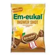 Produktabbildung: Em-eukal Bonbons Ingwer Shot gefüllt zuc 75 g