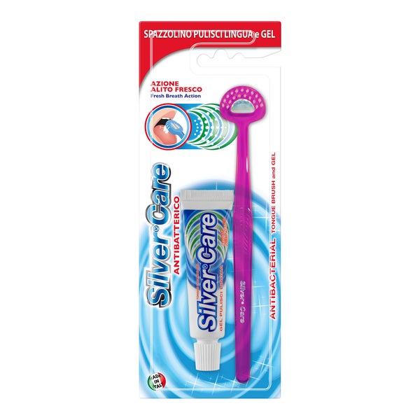 Zungenreinigungsset Silvercare 1 St