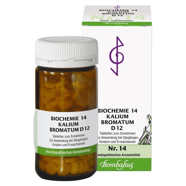 Biochemie 14 Kalium bromatum D 12 Tablet 200 St