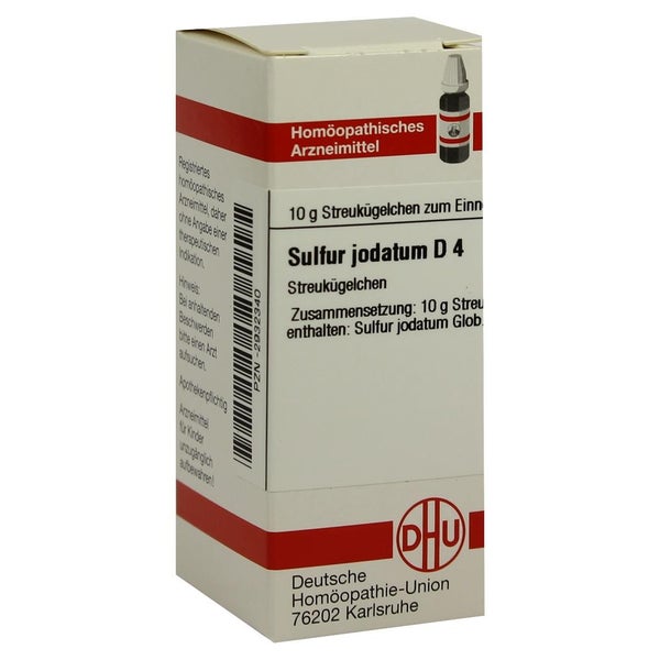 Sulfur Jodatum D 4 Globuli 10 g