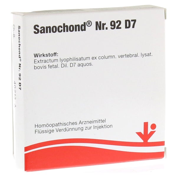 Sanochond Nr.92 D 7 Ampullen 5X2 ml