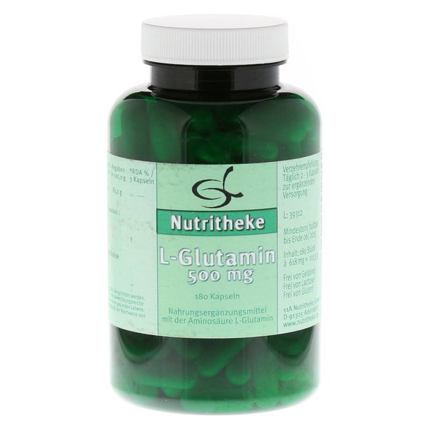 L-glutamin 500 mg Kapseln 180 St