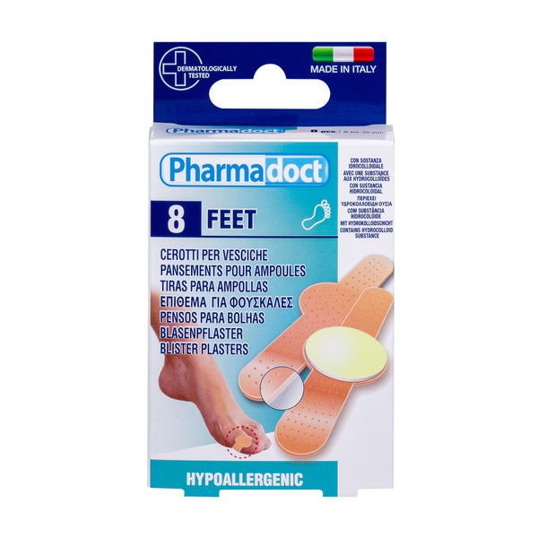 Blasenpflaster mit Hydrokolloidschicht 8 St